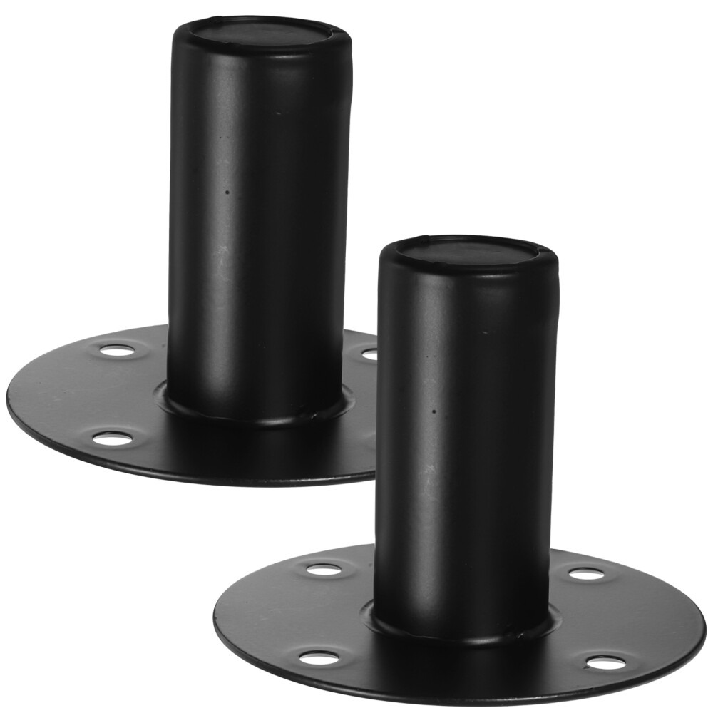 2 Pcs Speaker Wall Mounts Desktop Stand Base Easy Install Stage Performance