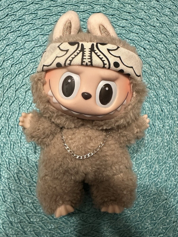 Silver Chain Accessory for Labubu Doll