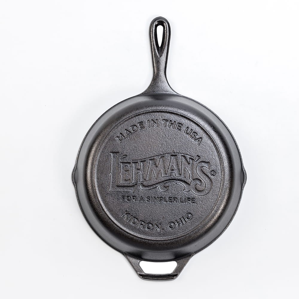 Lodge Lehman's Exclusive Logo Pre Seasoned Cast Iron Cooking Skillet 10.25 inch