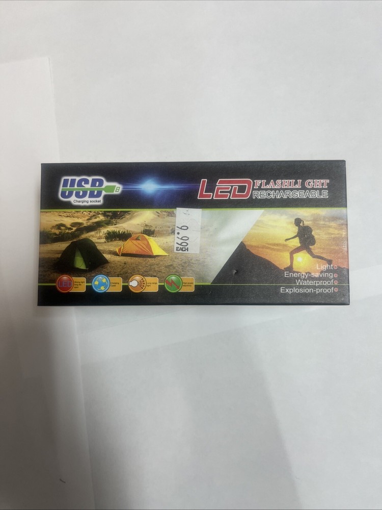 led flashlight rechargeable usb