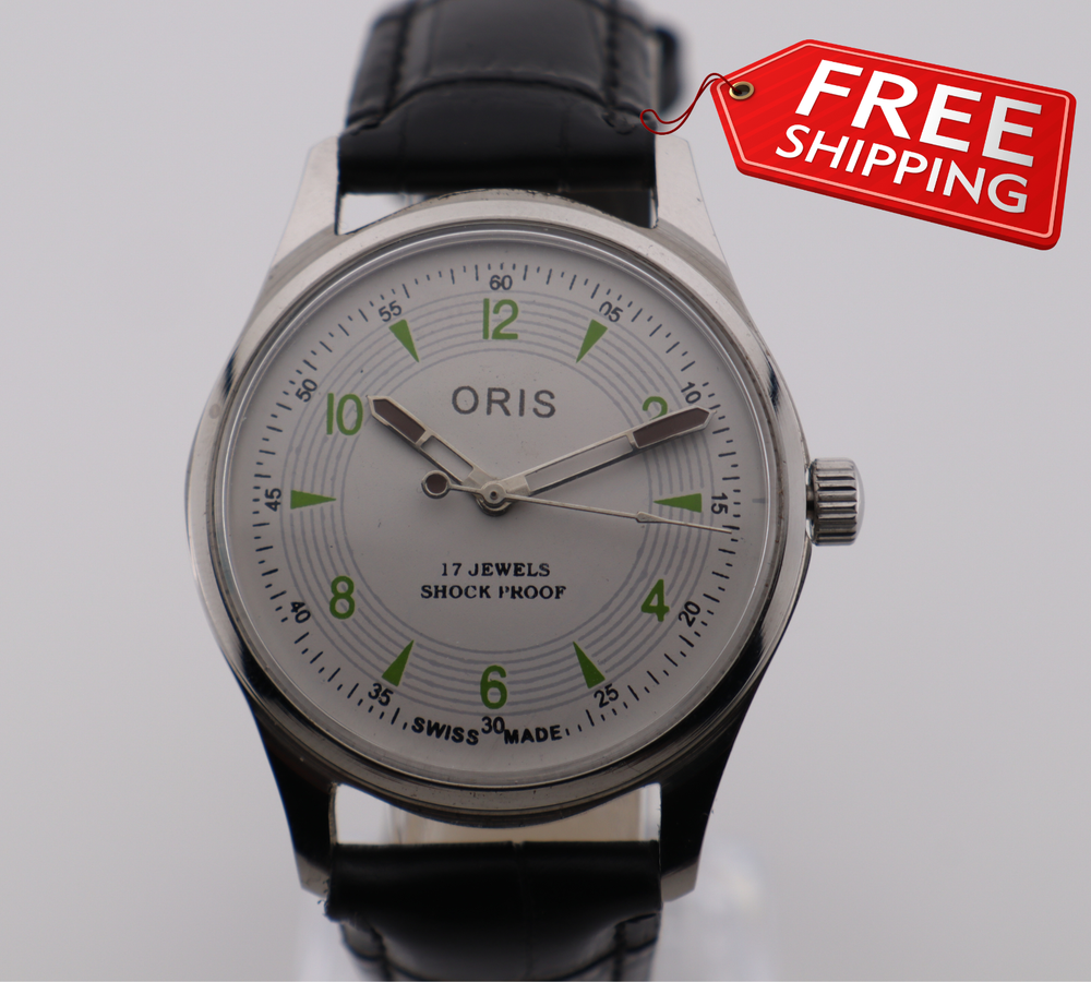 Oris Vintage Hand-Wound Mechanical Watch for Men – Swiss Made