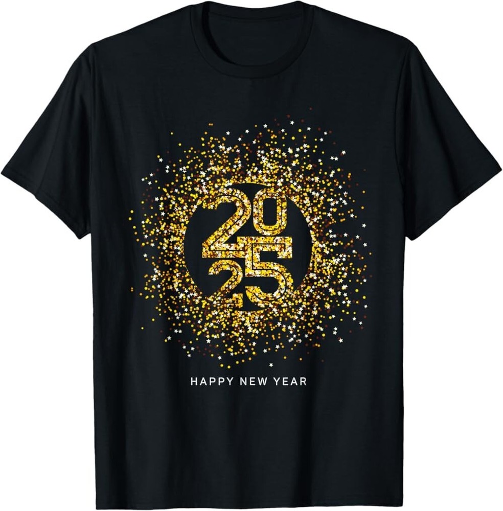 New Years Eve Party Supplies NYE 2025 New Year Tshirt, Not delivered by Xmas-image