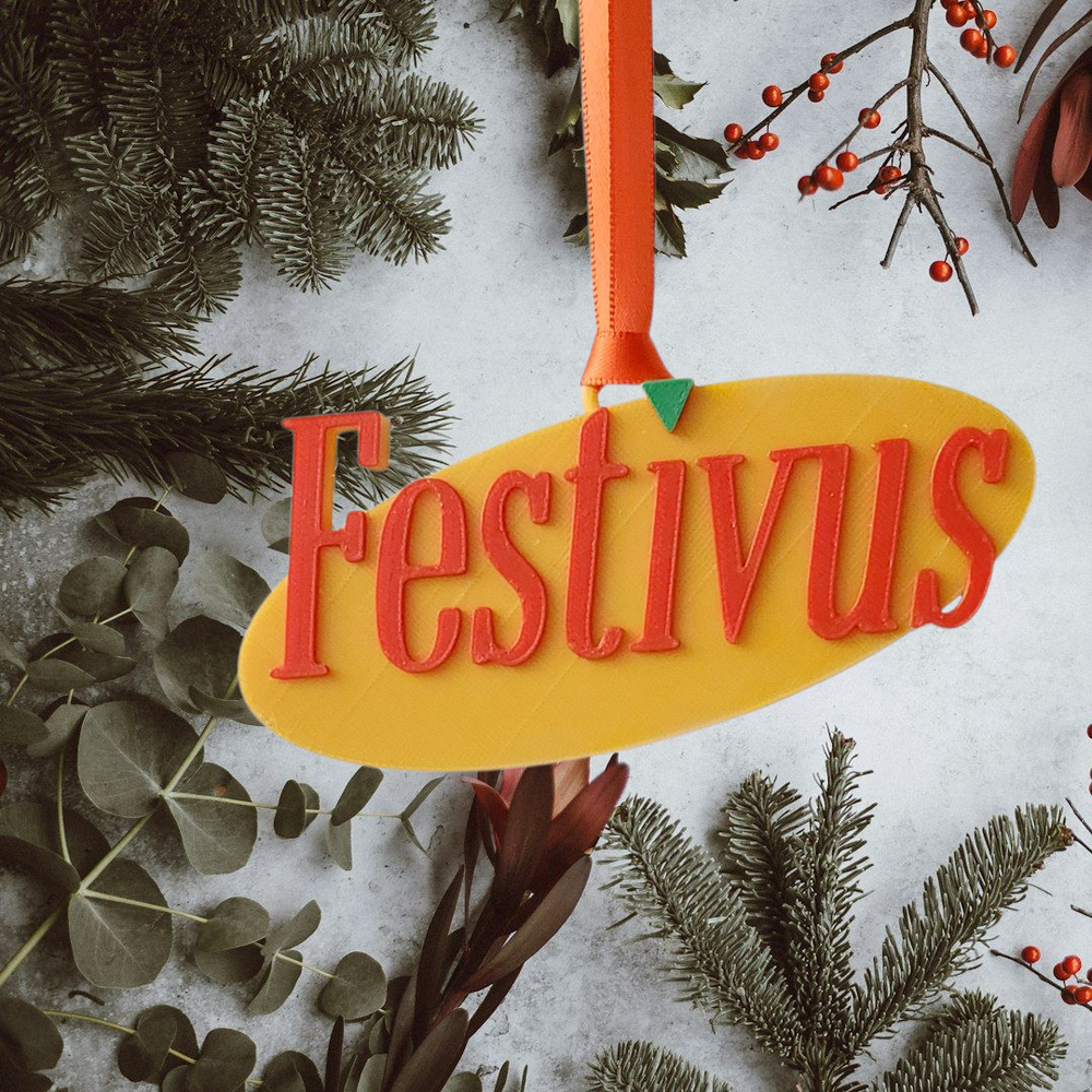 Festivus 3D Ornament | Festivus miracle | Ultimate ornament for the rest of us |
