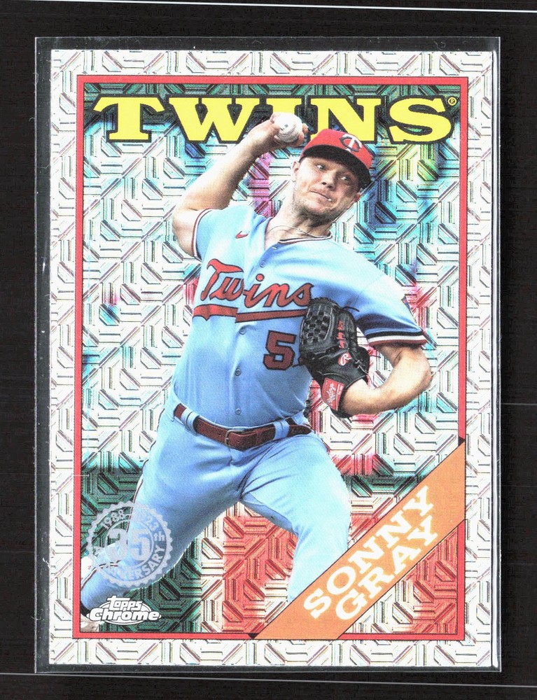 Sonny Gray 2023 Topps Silver Pack #2T88C-27 Minnesota Twins Baseball Card