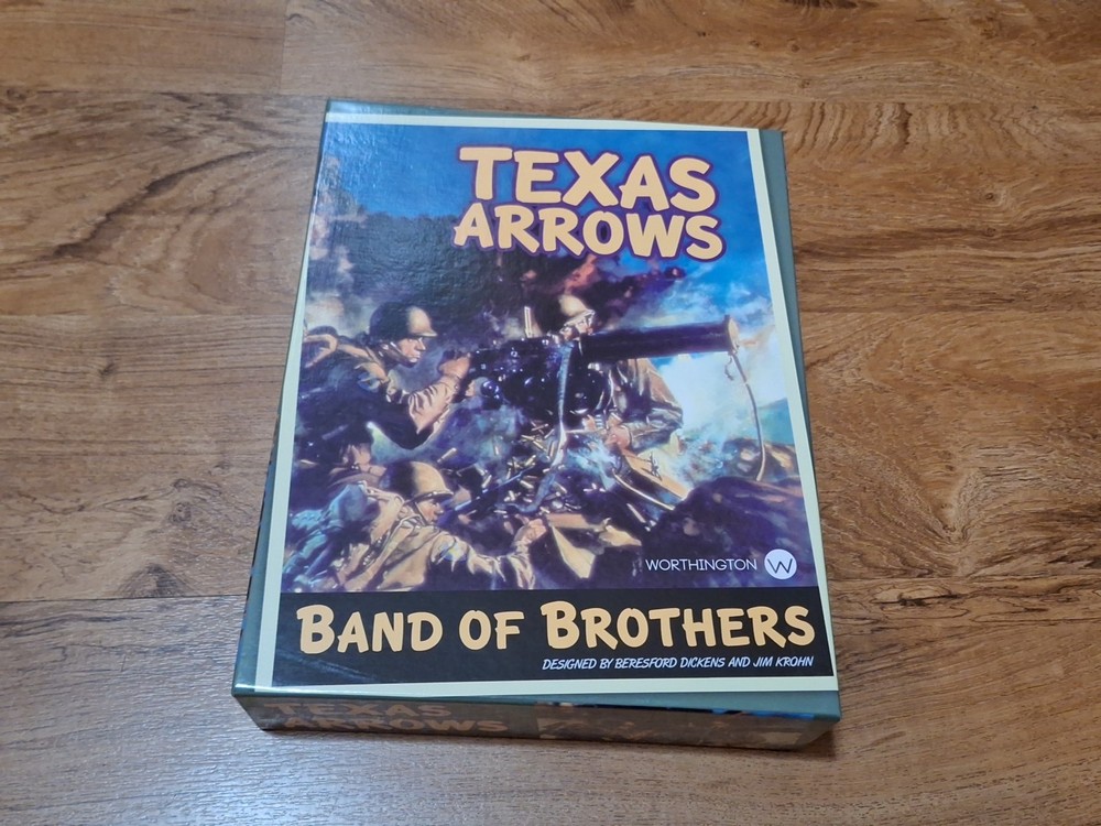 Worthington Band of Brothers Texas Arrows Game Complete Unpunched