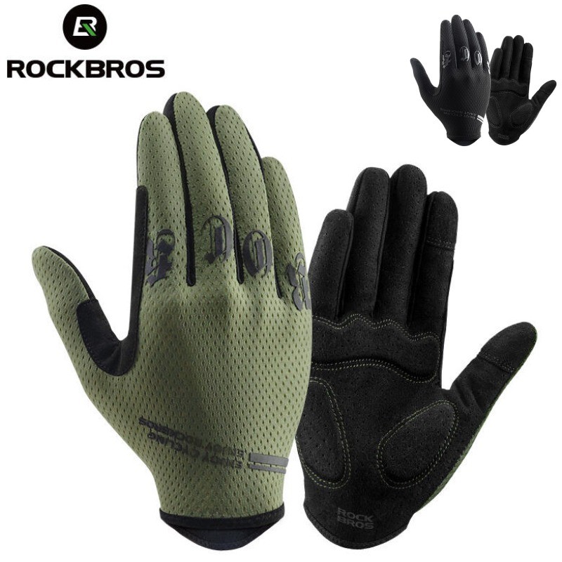 ROCKBROS Cycling Gloves for Men&Women Breathable Touchscreen MountainBike Gloves