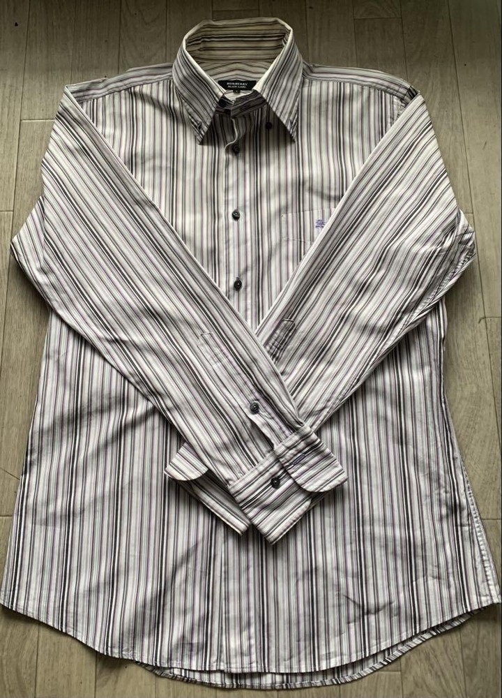 Burberry Black Label long sleeve shirt size 3 F/S from Japan