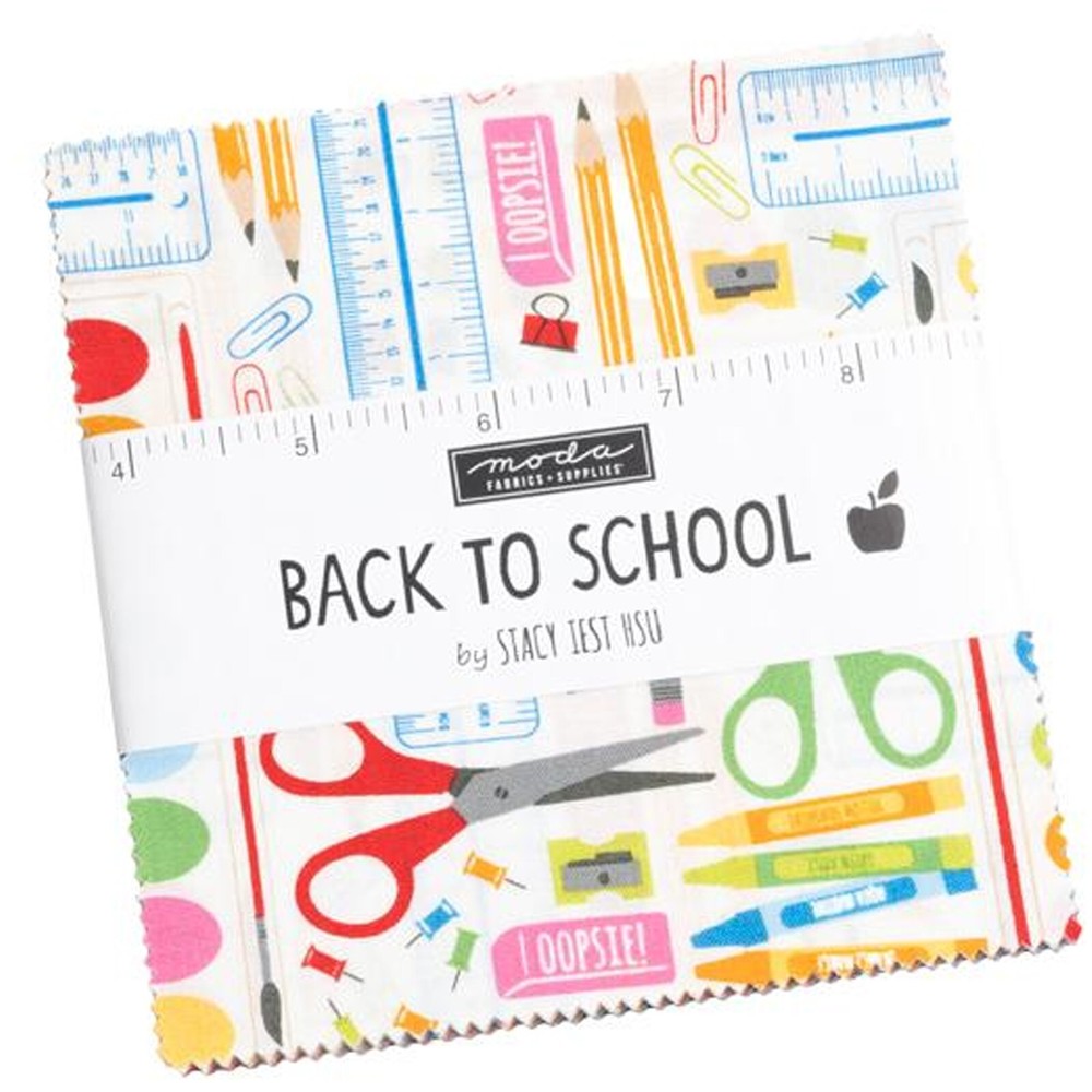 Back to School Charm Pack by Stacy Iest Hsu for Moda Fabrics-image