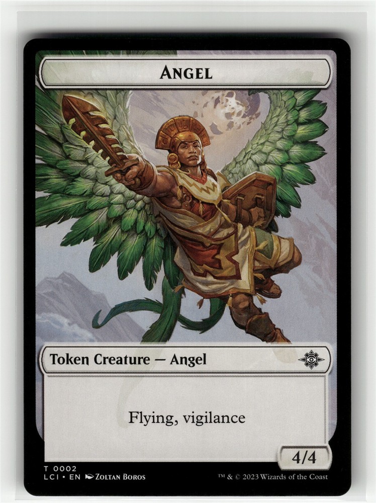 ANGEL TOKEN The Lost Caverns of Ixalan #2 LCI(NM+)(MTG)