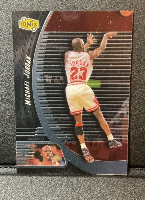 1998-99 Upper Deck Ionix Michael Jordan Chicago Bulls HOF Card Free Shipping