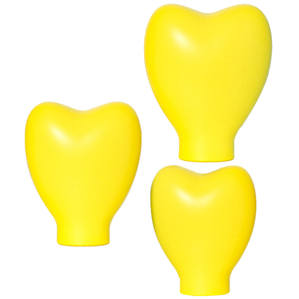 3 Pcs Makeup Brush Protective Cover Cosmetics Storage Cap Travel