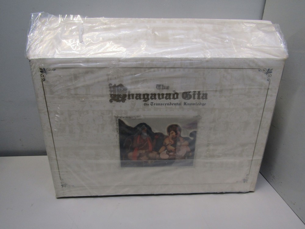 The Bhagavad Gita Book With Reading Stand