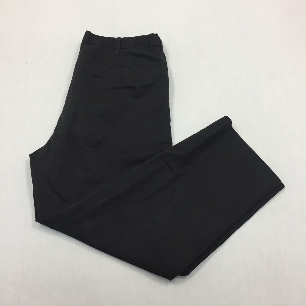 Dockers D3 Straight Fit Mens Chino Pants Cotton 40W 30L Black