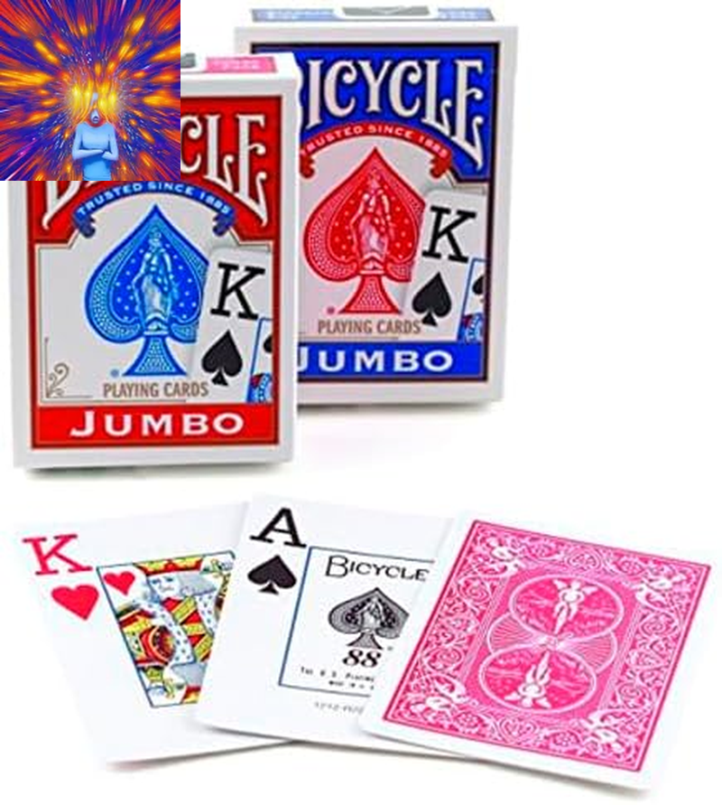 Playing Cards, Jumbo Index, 2 Pack