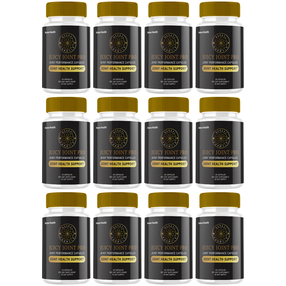 Juicy Joint Pro- Joint Health Support Joint Performance (12 Bottle)