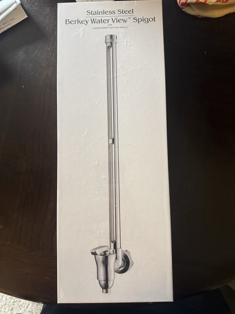 Berkey Sight Glass Spigot 13 Inch for Crown and Imperial Gravity Water Filters