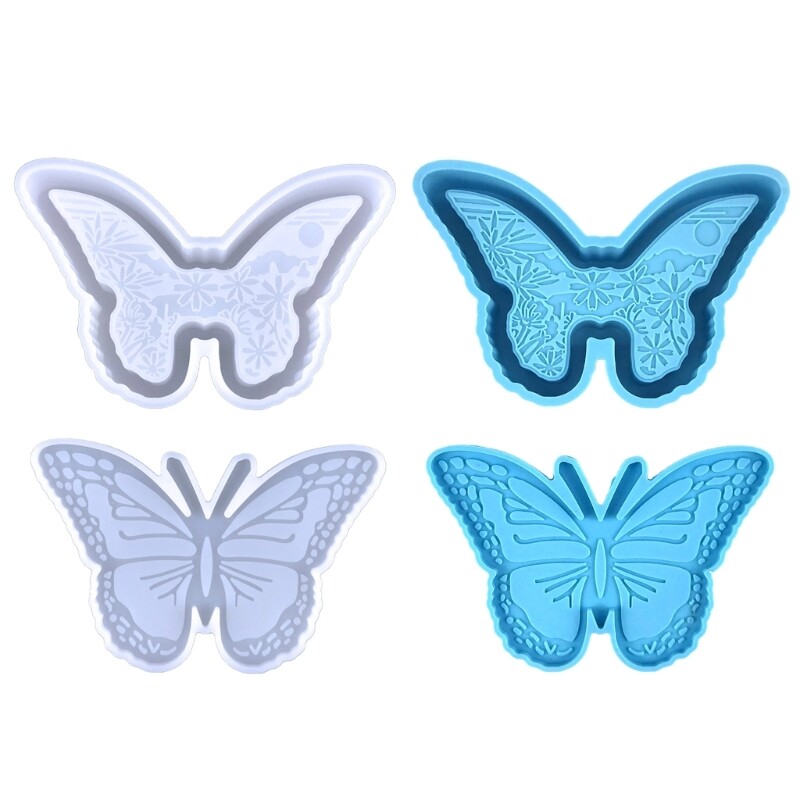 Resin Mold Casting Craft 3D Butterfly-shape Storage Box Mold for Jewelry Storage
