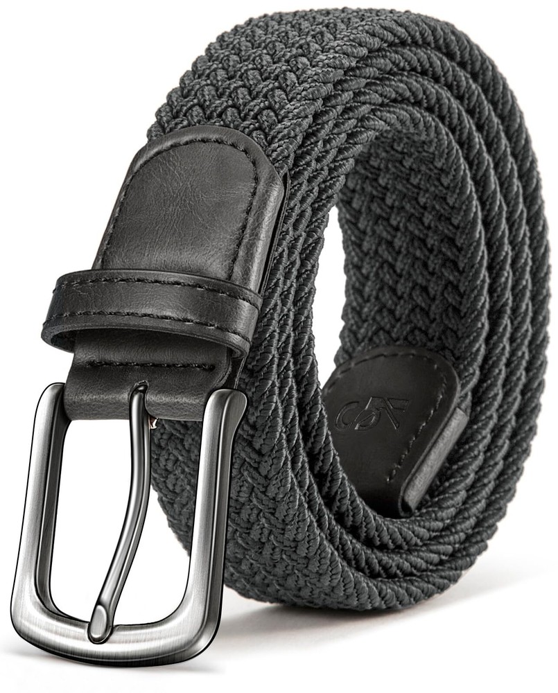 Men Belt-Stretch Woven Braided Belt For Gift Men Golf Casual Jeans Dresses wi...