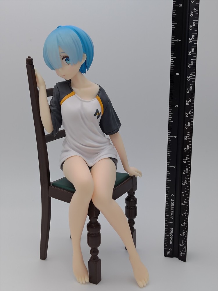 Re:Zero Rem Relax Time T-Shirt Ver Bandai Spirits Prize Figure Loose