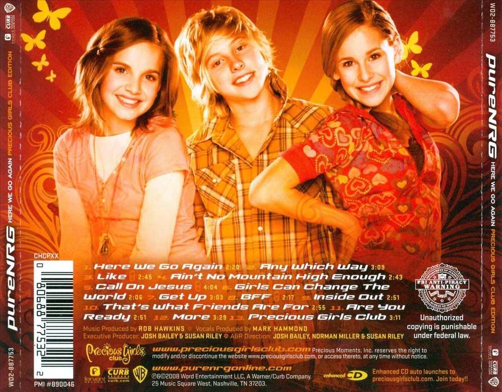 Purenrg Here We Go Again Bonus Tracks New CD