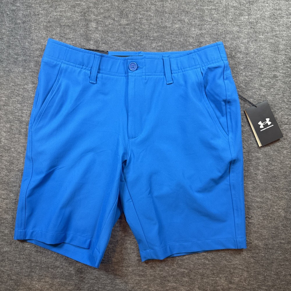 Under Armour Mens Drive Golf Shorts Tapered Photon Blue 9