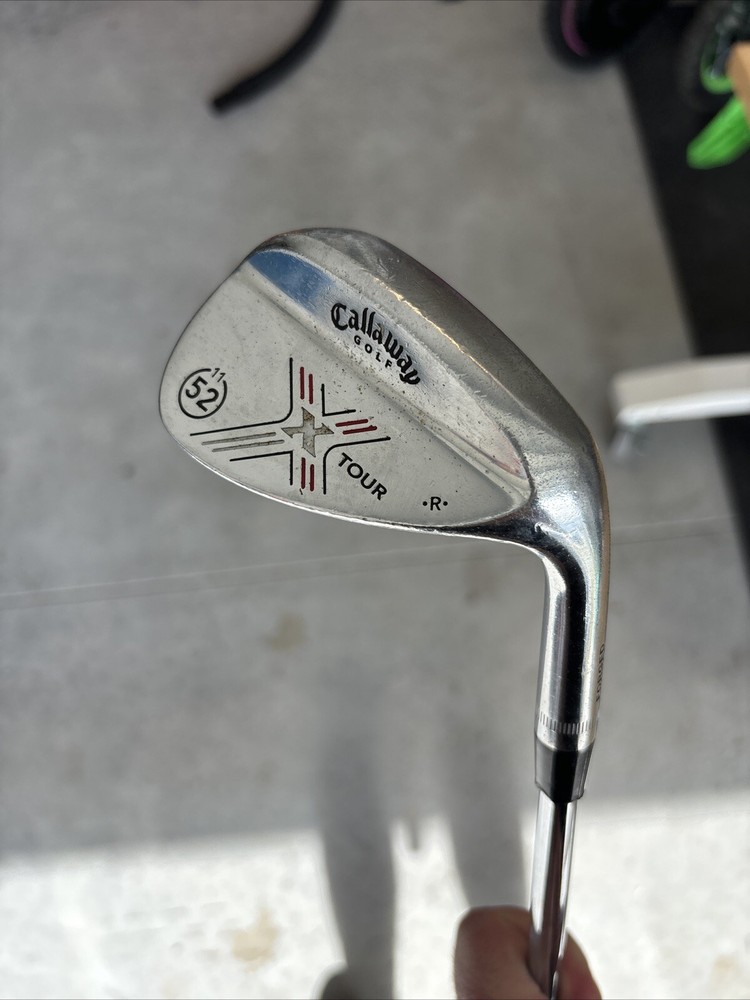 Callaway X-Tour Vintage 52° Gap Wedge with Steel Shaft & Golf Pride Grip