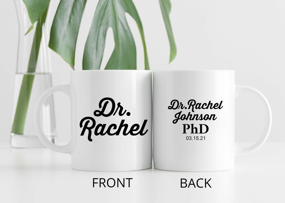 Personalized Graduation Gift Medical School Gift L New Phd Mug L Phd Student