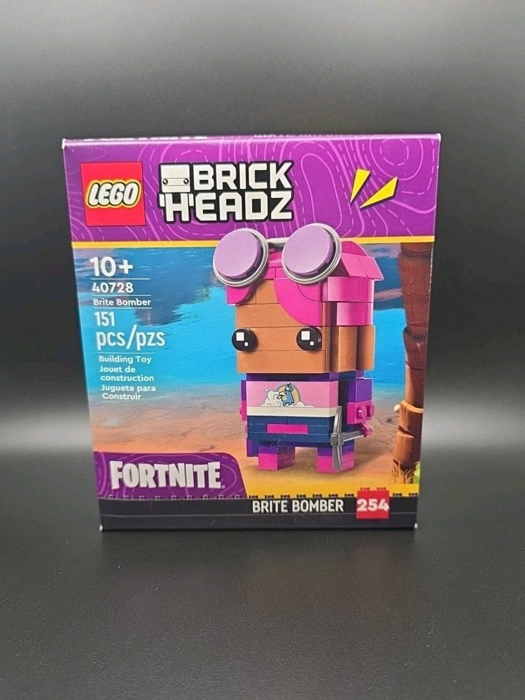LEGO Brickheadz 40728 Fortnite Brite Bomber Exclusive GWP Sealed New