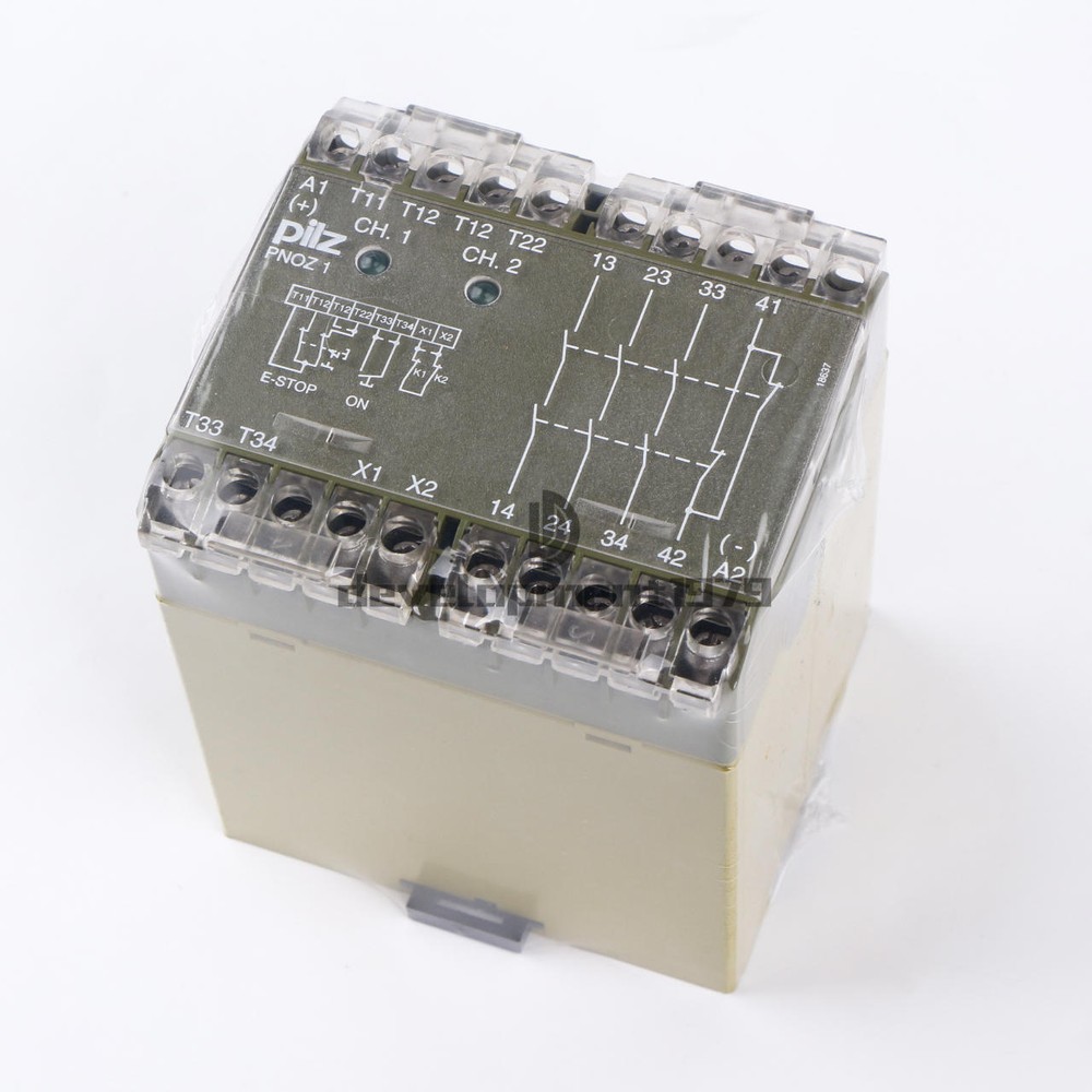 Ein Neu PILZ 475695 PNOZ 1 24VDC 3S1O Sicherheit Relais