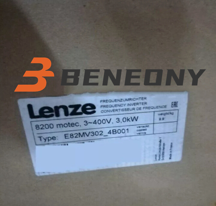 E82MV302_4B001 NEW LENZE E82MV302-4B001 Inverter 8200 Motec 3.0kW E82MV3024B001