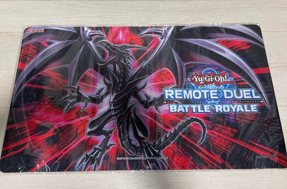 Yugioh Red-Eyes Black Dragon Official Anime Playmat Battle Royale Japan
