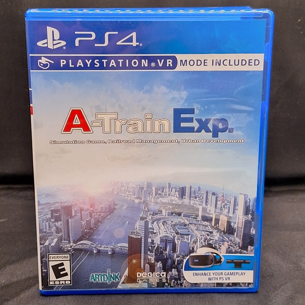 A-Train Express Simulation PS4 PSVR Limited Run #264 #LR-VR08  Train Sim