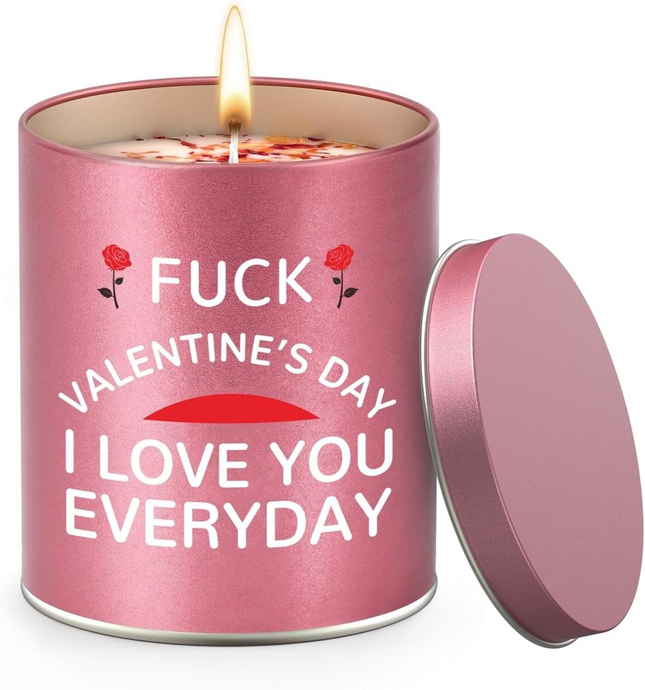 Romantic Valentine's Day Gift Candles for Her - I Love You Present-image