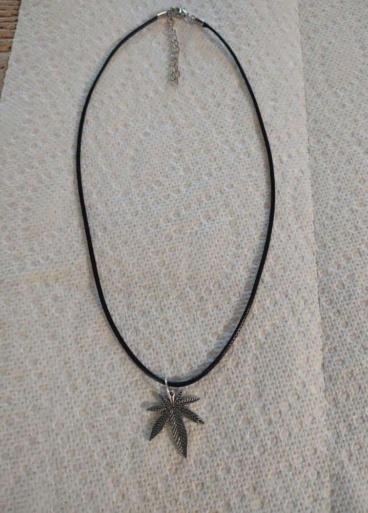 Marijuana, Cannabis,Medical Marijuana hippie,rope,boho,,necklace,