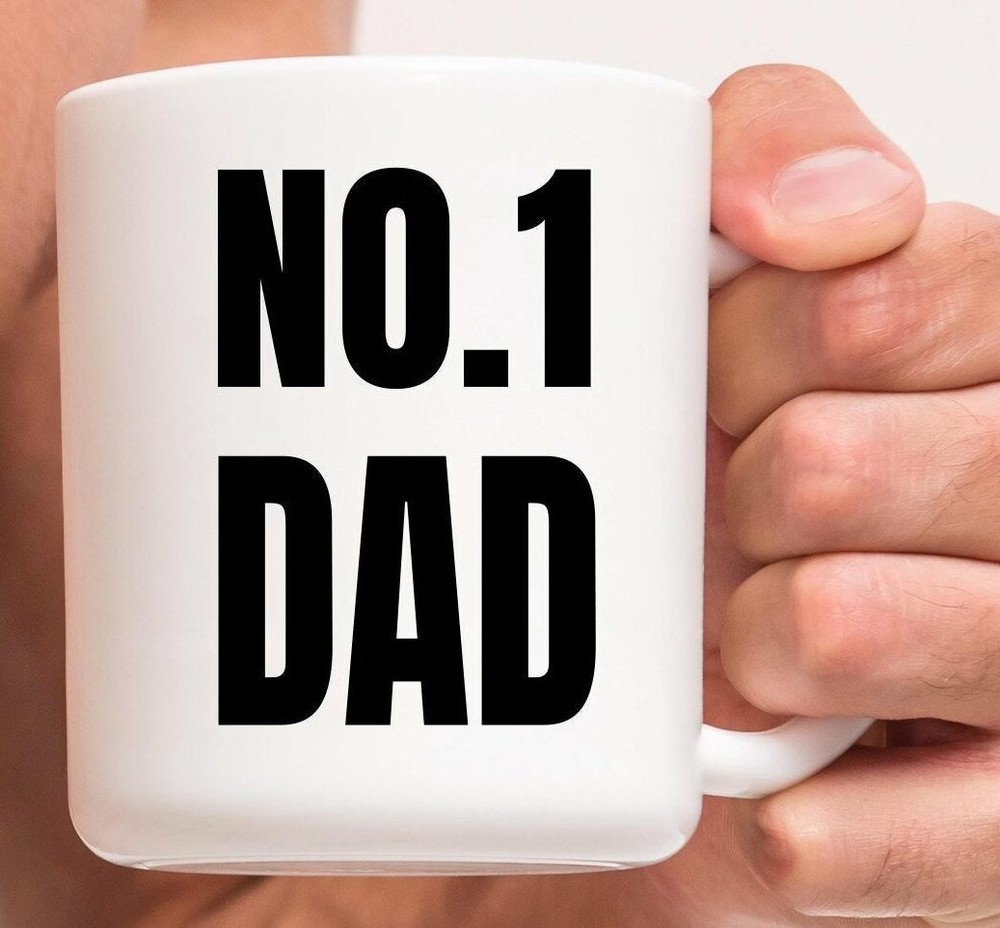 No.1 Dad Mug Love You Dad Coffee Mug Father's Day 2021 Gift To Your Dad