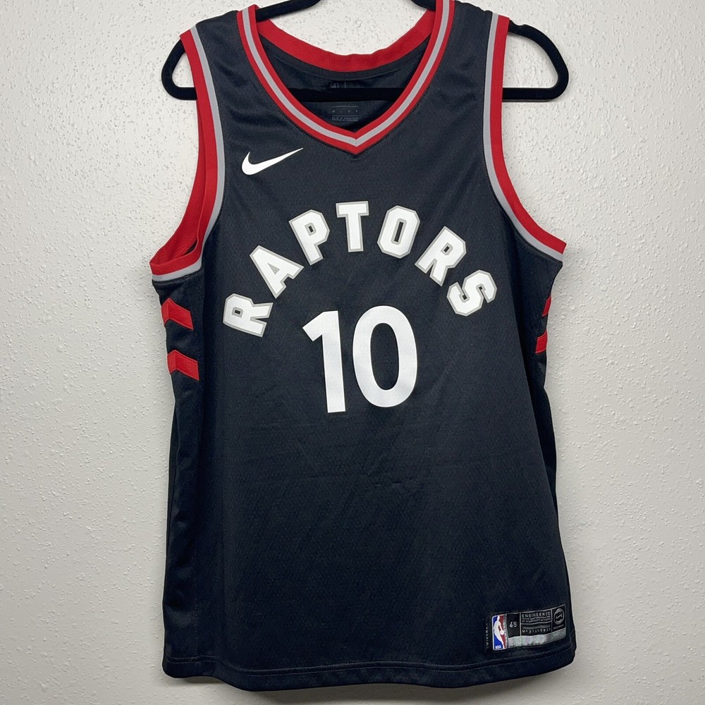 Toronto Raptors Demar DeRozan Jersey Mens Large Black 10 NBA Basketball Sports