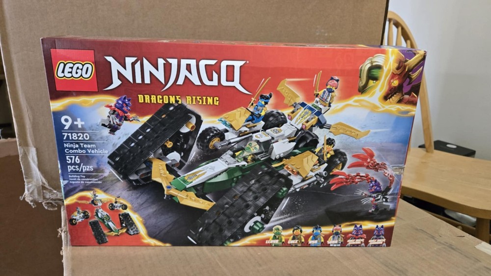 LEGO NINJAGO Ninja Team Combo Vehicle Building Set 71820