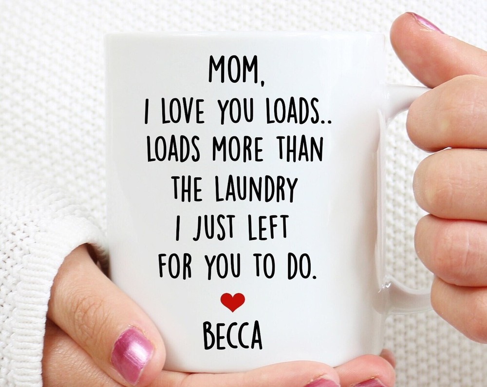 Personalized Mom Mug Funny Mother's Day Gift for Coffee Tea Lovers