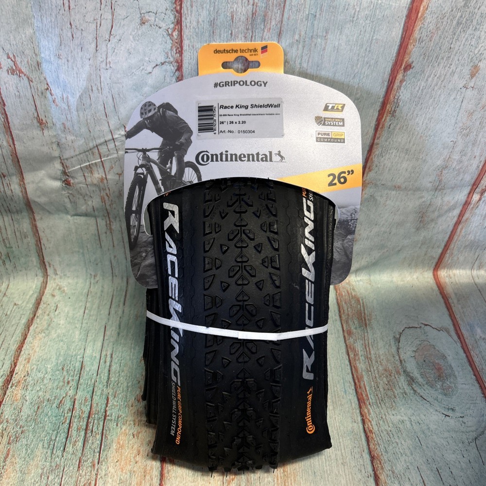 Continental Bike Tyre Race King II Tubeless Shieldwall Foldable 26 X 2.20 Black