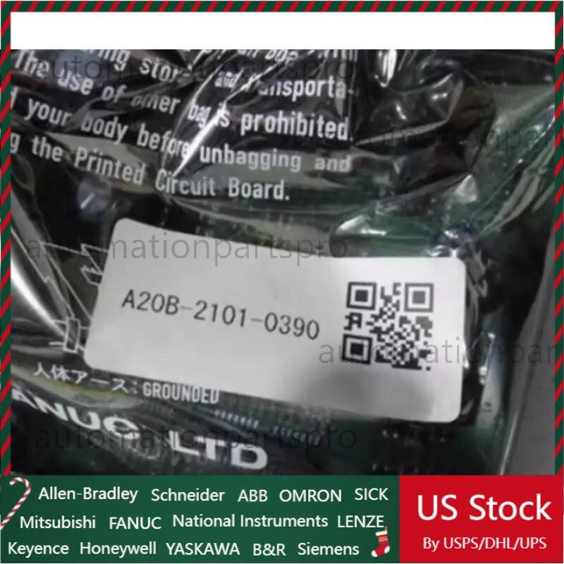New In Box Original FANUC A20B-2101-0390 Control Board Free Shipping US Free TAX