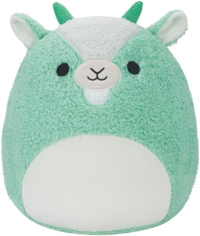 Squishmallows FuzzAMallow 12in Palmer the Goat Ultra-Soft Plush