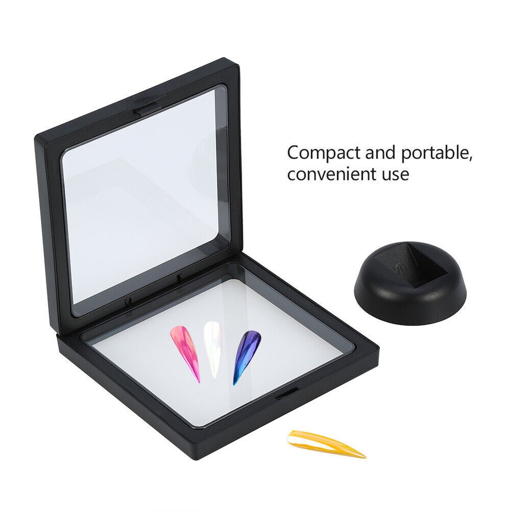 2Colors Manicure Nail Art Display Stand Frame Assembling Acrylic Nail Plate Tips