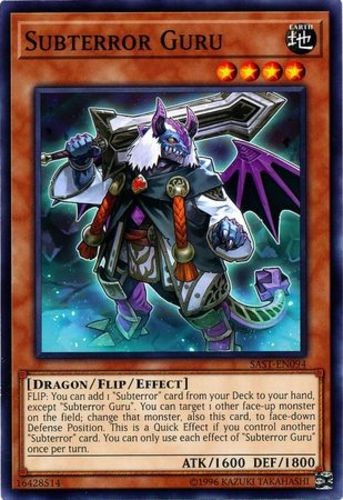Subterror Guru SAST-EN094 Common Unlimited MP Yugioh Card