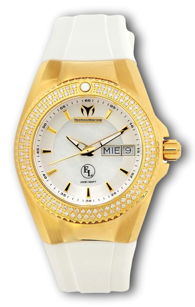 TechnoMarine Eva Longoria 0.59ctw Diamond Women's Swiss Quartz Watch TM-416005