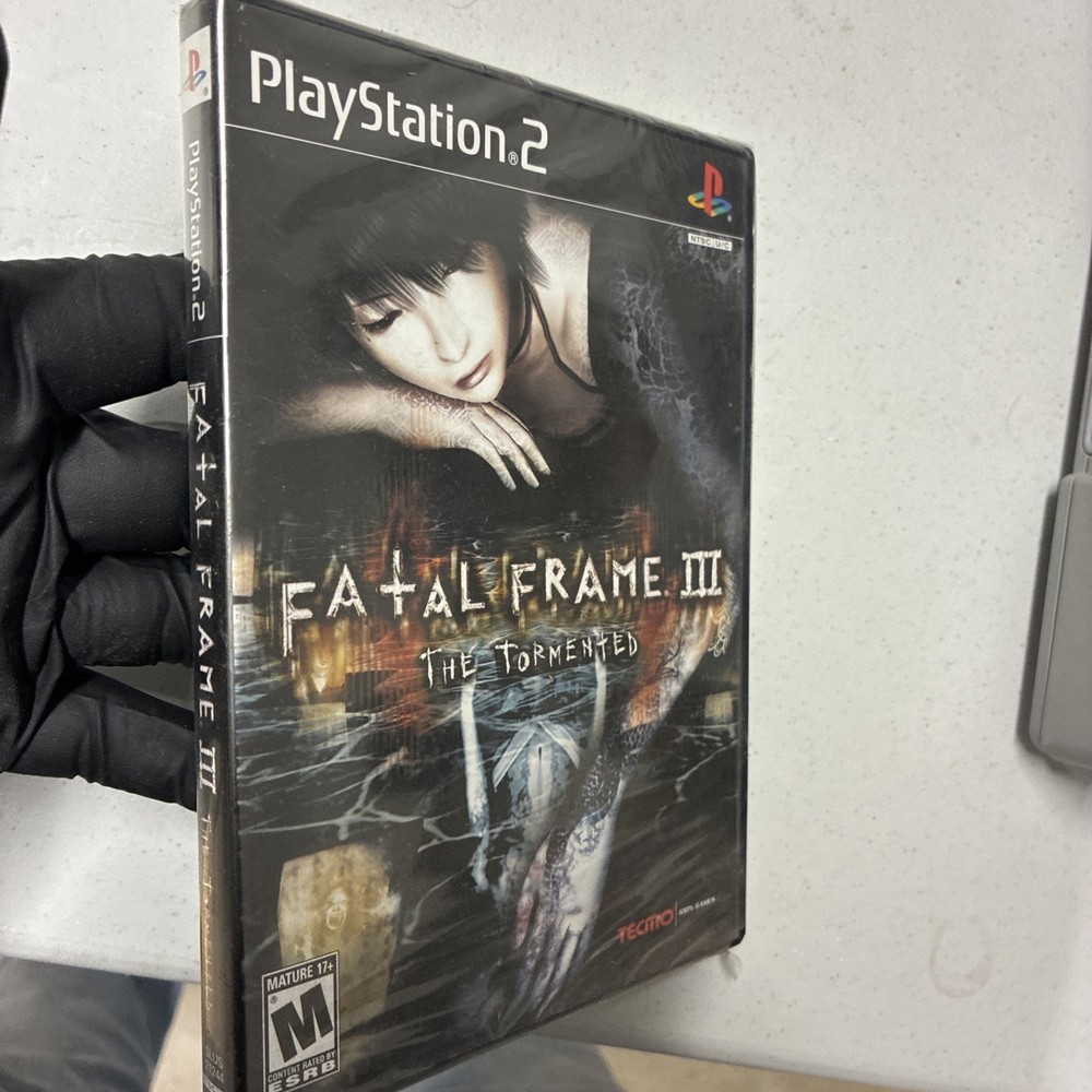 Factory Sealed FATAL FRAME III 3 The Tormented PLAYSTATION 2 Tecmo PS2 Horror