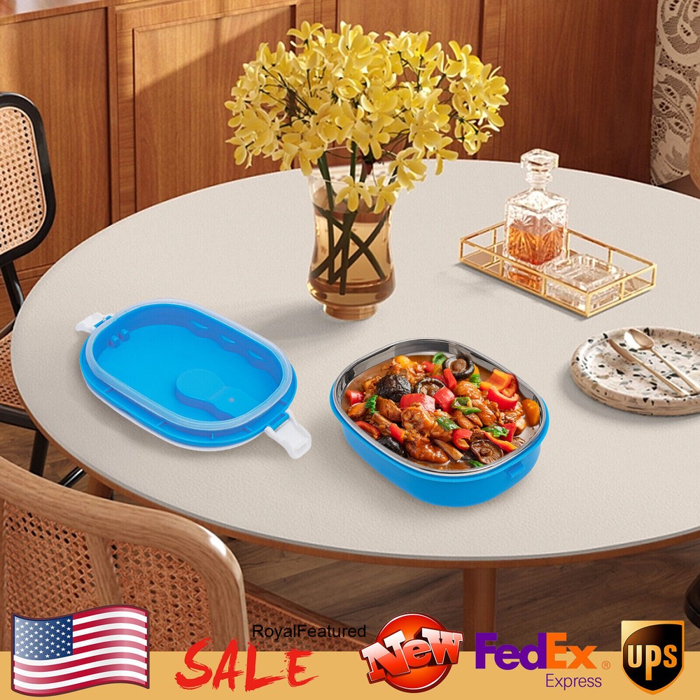 Insulated Warmer Food Container Portable Travel Vacuum Lunch Box Hot Food Warmer