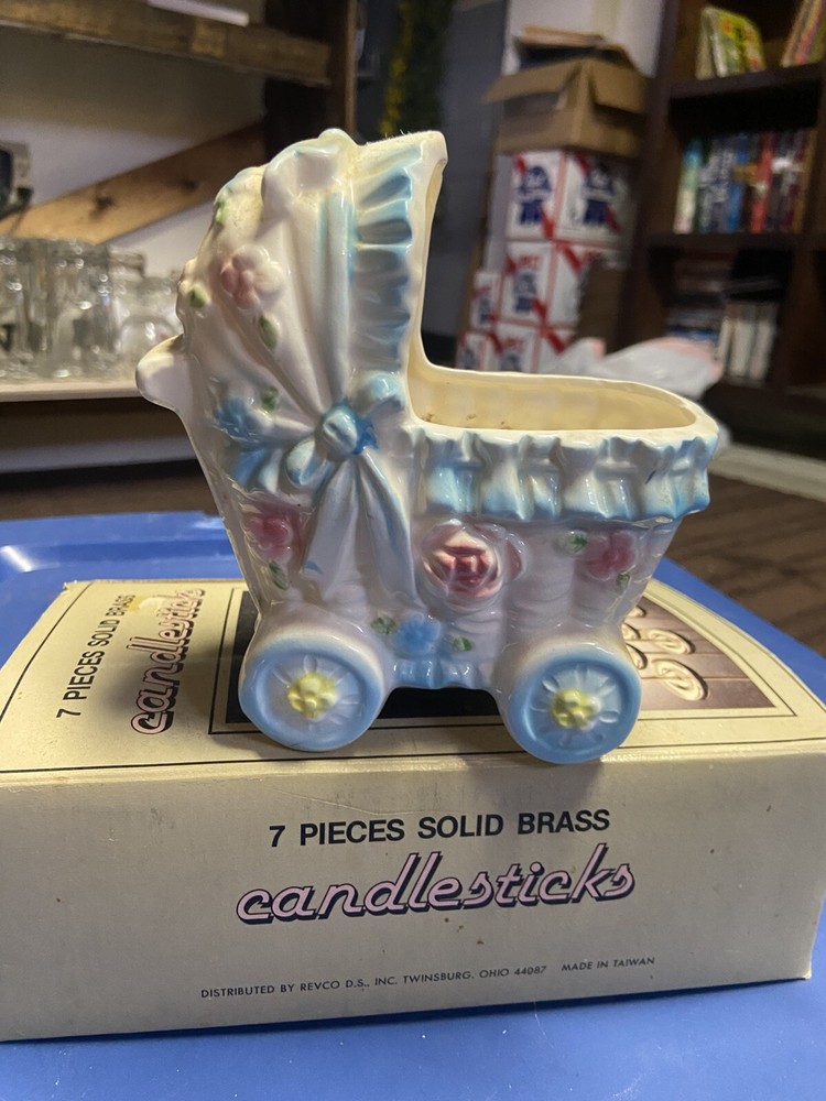 Ceramic Bassinet Flower Pot