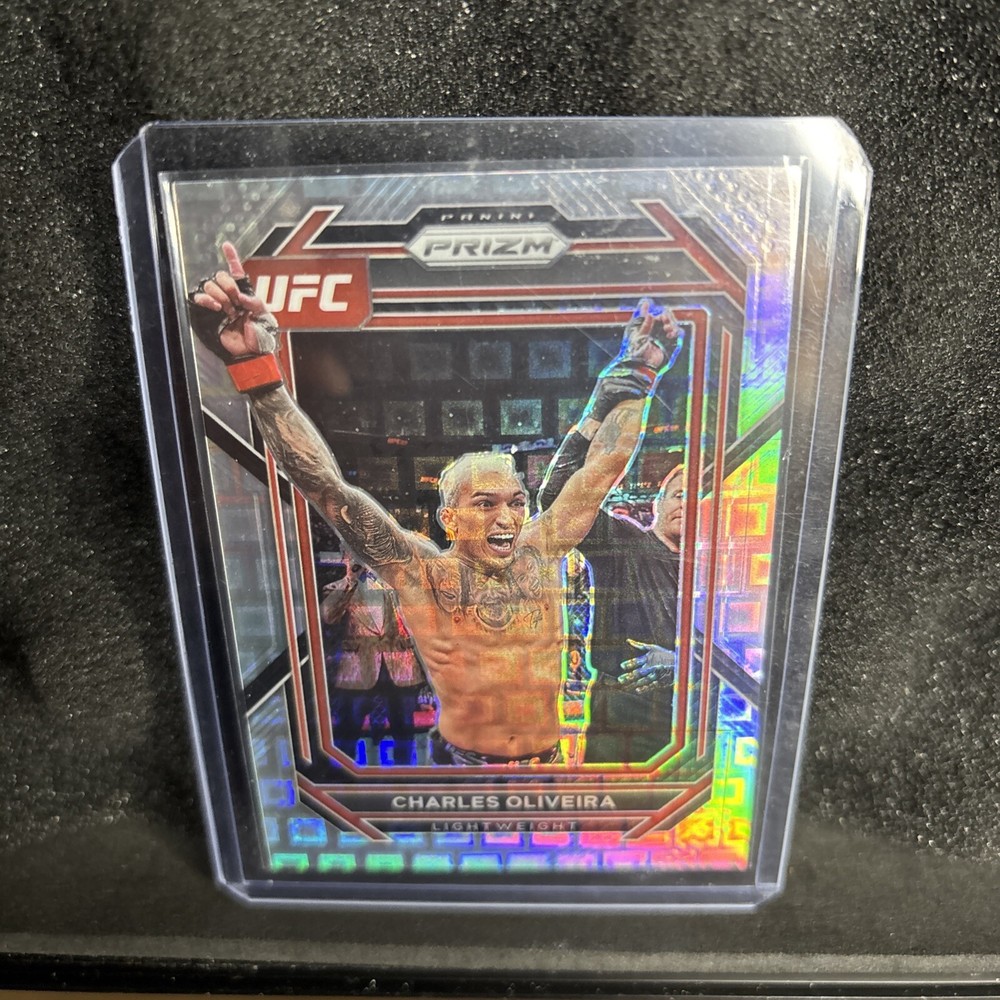 Charles Oliveira 2023 Panini Prizm UFC Premium Box Set Pandora /99