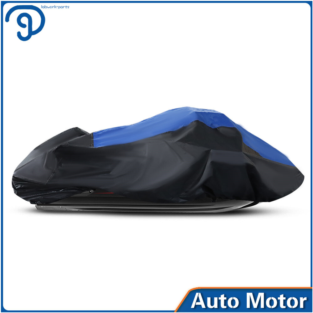 Trailerable Jet Ski Cover Waterproof Marine Grade 600D Heavy Duty Polyester PWC