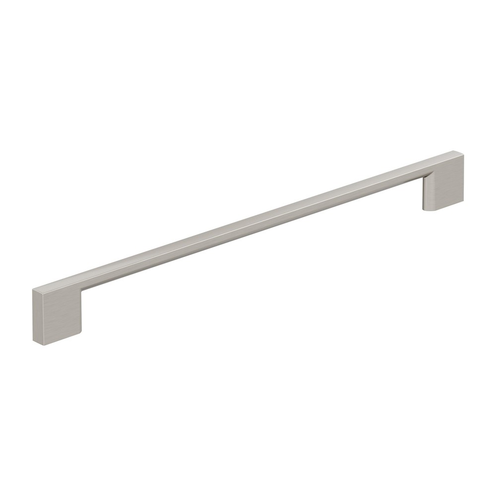10BX37135G10 | Satin Nickel Cabinet Pull | 10-1/16 inch (256mm) Center-to-Cen...